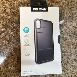 Brand new black Pelican Protector iPhone XS case
